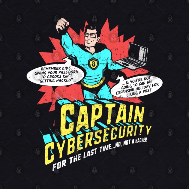 Captain Cybersecurity by NerdShizzle